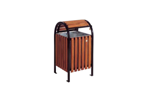 The Barrington Wooden Litter Bin