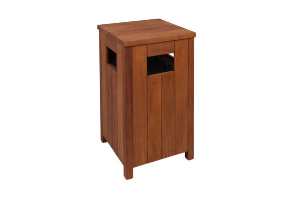 Magnum wooden litter bin