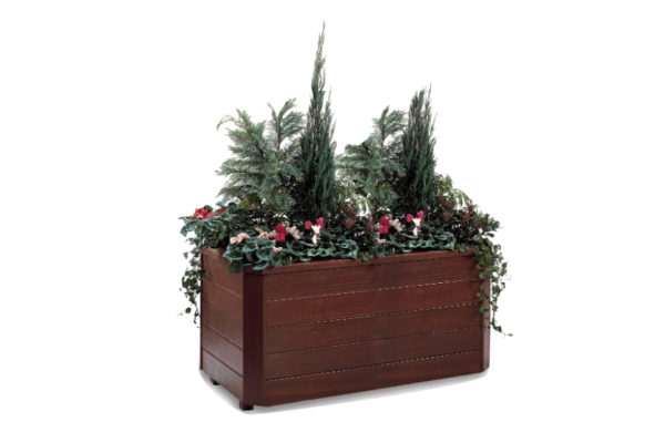 venetian wooden planter
