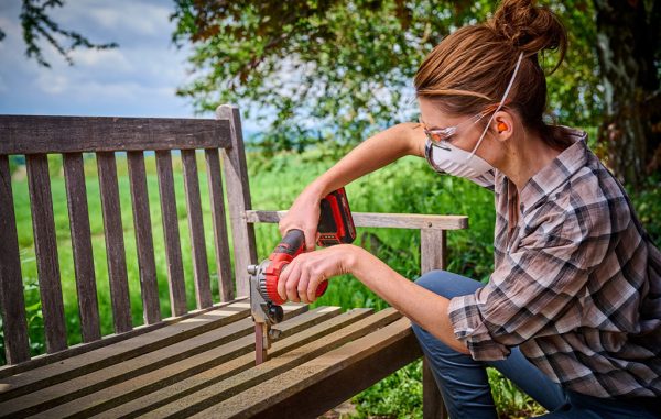 wooden bench repair